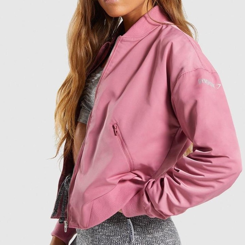 Gymshark Pink Bomber Jacket